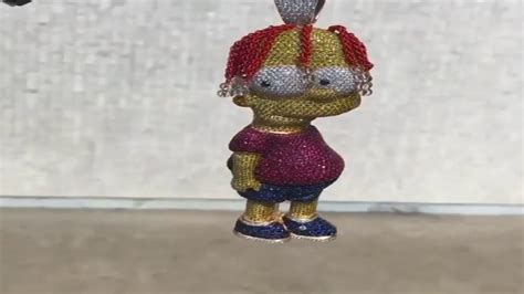 gucci bart simpson chain vs lil yachty